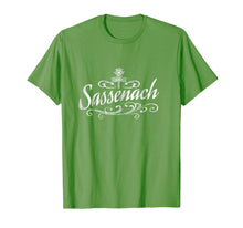 Load image into Gallery viewer, Sassenach Flourish Highlander English Scottish T-Shirt
