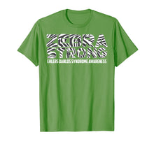 Load image into Gallery viewer, Cute Zebra Strong Ehlers Danlos Syndrome Awareness Tee Gift

