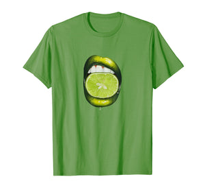 Lemon Glossy Lips T Shirt