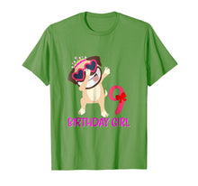 Load image into Gallery viewer, 9th Birthday Girl T-shirt Funny Pug dog 9 Years old Birthday
