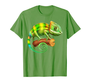 Cool Colorful Chameleon Gecko Lizard T-Shirt, Kid Gift Tee