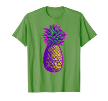 Load image into Gallery viewer, Colorful Pineapple Vintage Illustration T-Shirt
