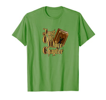 Load image into Gallery viewer, Book Lover T-Shirt - Book Worm Reader - One More Chapter Tee
