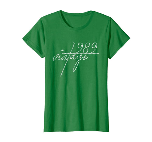 Womens 30th Birthday Funny Shirt, Vintage 1989 Women T shirt