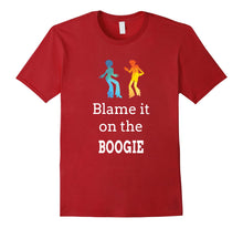 Load image into Gallery viewer, Blame it on the Boogie Shirt for Funky Dance Music Lover Tee
