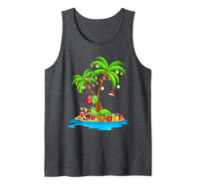 Load image into Gallery viewer, Christmas Palm Tree Tropical Xmas Coconut Lights Pajama Tank Top
