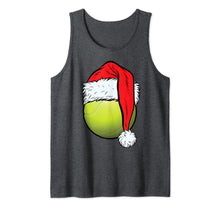 Load image into Gallery viewer, Christmas Tennis Ball Santa Hat Funny Sport Xmas Boys Kids Tank Top
