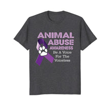 Load image into Gallery viewer, Animal Abuse Awareness T-Shirt Support Tee Apparel
