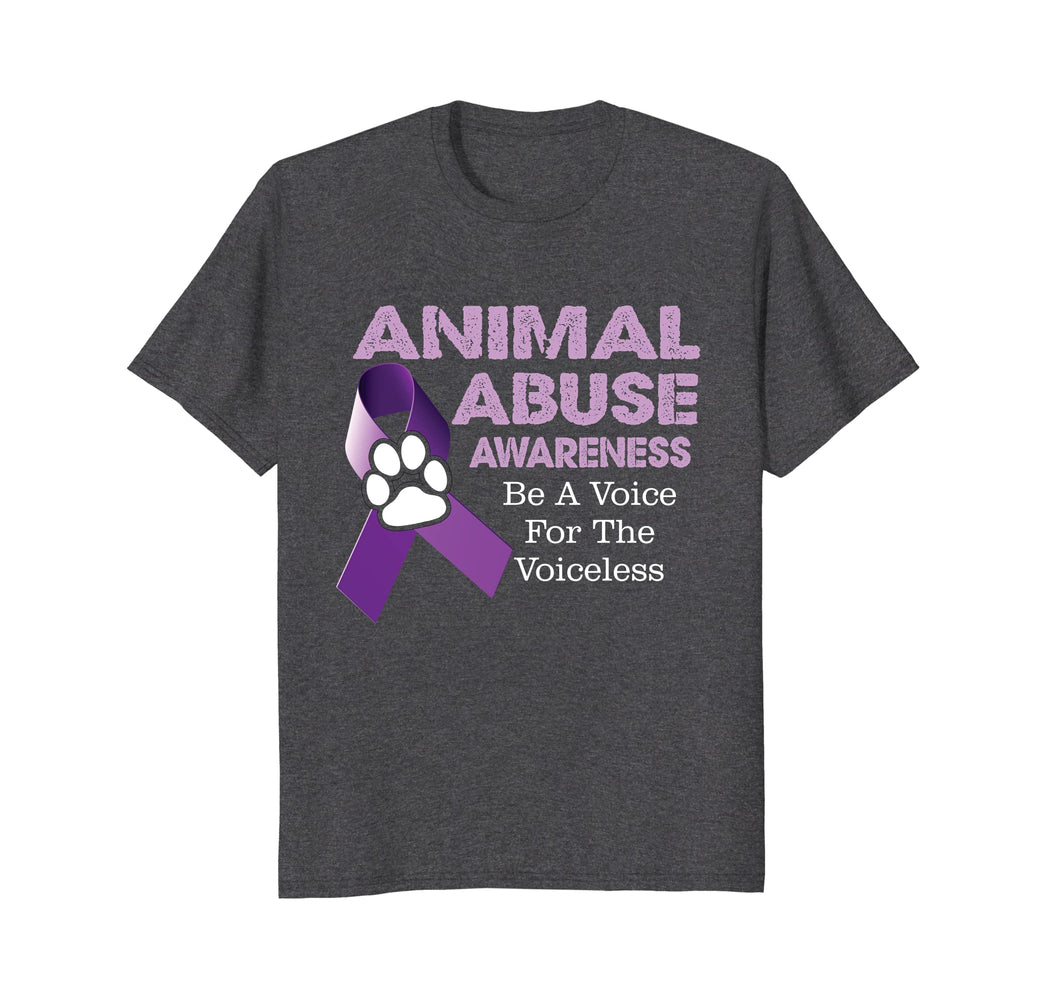 Animal Abuse Awareness T-Shirt Support Tee Apparel