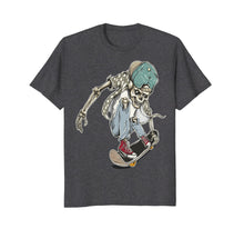 Load image into Gallery viewer, Skateboard Extreme Sports Skaters Skull Skeleton T- Shirt
