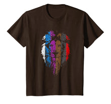 Load image into Gallery viewer, BJJ Belt Rank Lion Face Shirt for Jiu Jitsu
