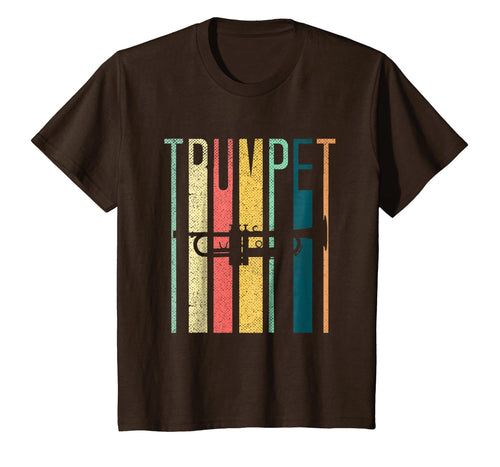 Vintage Trumpet T Shirt - Retro Vintage Trumpet Tee