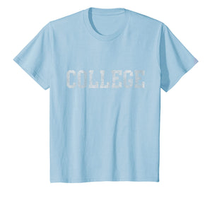 Retro College Funny T-Shirt Graduation