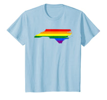 Load image into Gallery viewer, North Carolina Rainbow Flag T-Shirt
