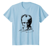 Load image into Gallery viewer, Mustafa Kemal Ataturk Turkiye Signature T-Shirt Tee
