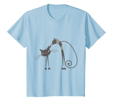 Load image into Gallery viewer, Angry Cat Kitten Kitty Whiskers Meow Funny Humorous T-Shirt
