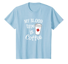 Load image into Gallery viewer, Coffee Lovers Phlebotomy Tshirt for Women Phlebotomists
