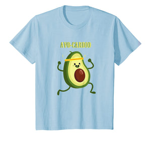 Avo-Cardio Funny Avocado Fitness Workout T-Shirt Men Women