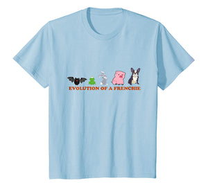 Evolution of A Frenchie t-Shirt Funny French Bulldog T-shirt