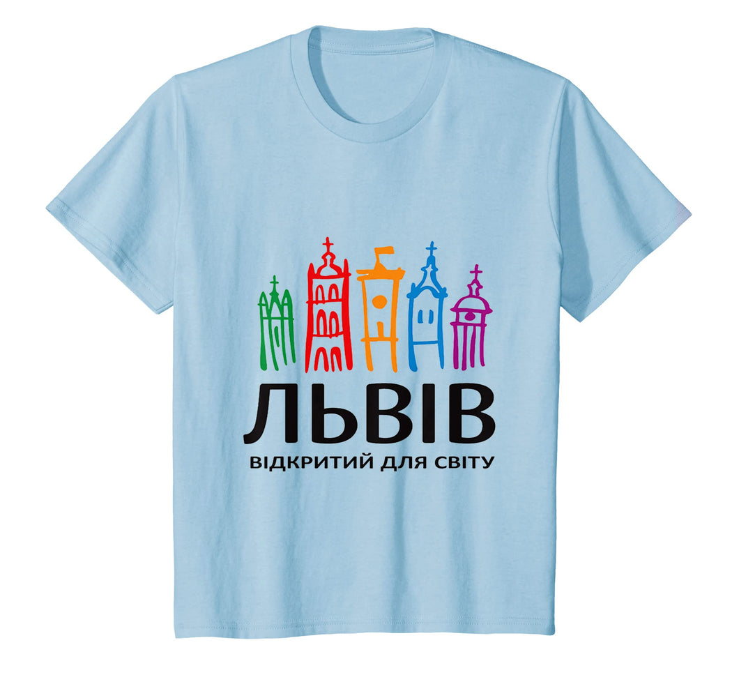 Lviv Open To The World Ukrainian T-Shirt