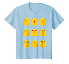 Load image into Gallery viewer, Cute Yellow Ducklings Emoji T-Shirt
