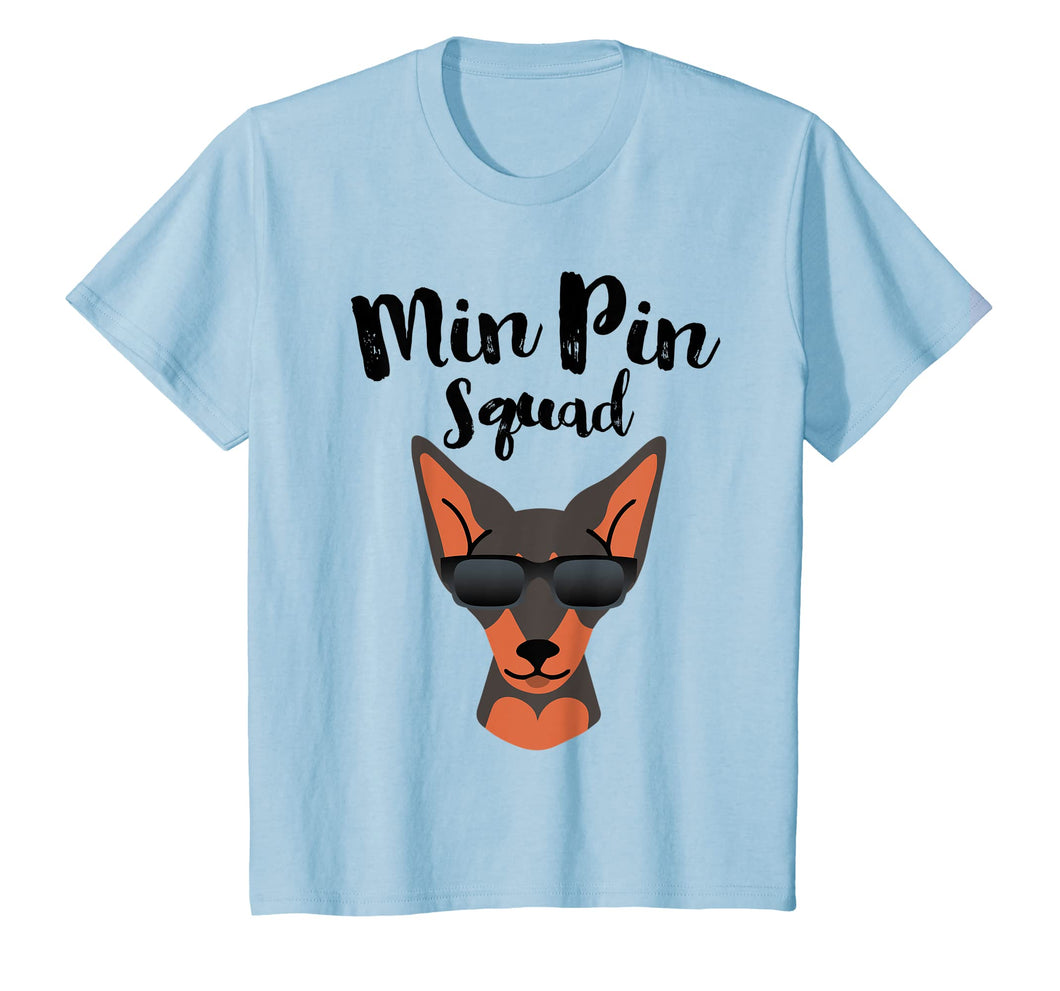 MIN PIN T-SHIRT GIFT, Miniature Pinscher Squad Love Shirt