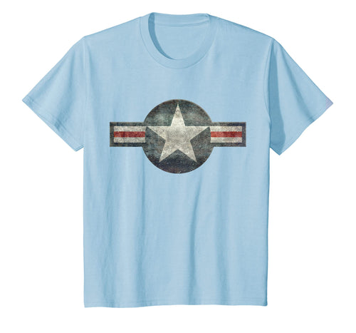 Vintage Retro USAF Style Star T-Shirt