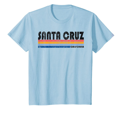 Vintage Retro 70s 1980s Santa Cruz CA T-Shirt
