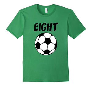 8 Year Old Soccer Birthday Party 8th Birthday T-Shirt