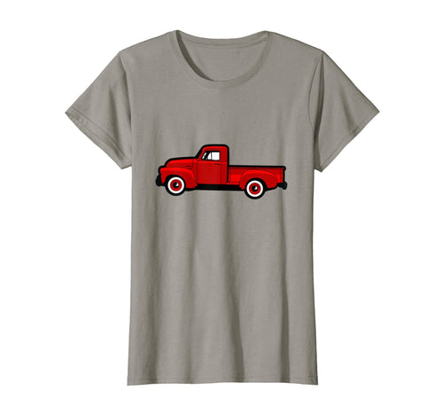 Vintage Red Pickup Truck T-Shirt