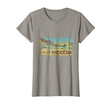 Load image into Gallery viewer, Rhodesia poster, advertisement In the Sun. Rhodesian T-Shirt
