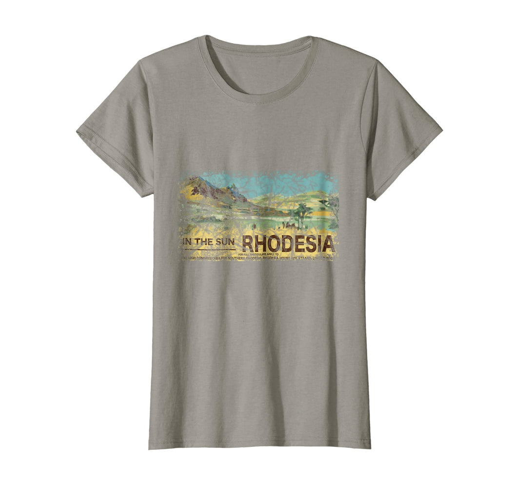 Rhodesia poster, advertisement In the Sun. Rhodesian T-Shirt