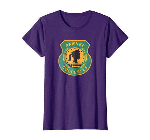 Womens Womens Ladies Girls Pawnee Goddesses Scout Shirt Vintage