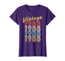Load image into Gallery viewer, 1988 Vintage Funny 31st Birthday Gift Shirt For Him or Her
