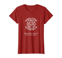 Load image into Gallery viewer, Miskatonic University: Gate to New Worlds Classic Horror Tee
