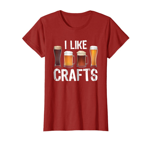 Vintage I Like Crafts Shirt - For Brewer & Craft Beer Lover