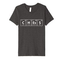 Load image into Gallery viewer, Chess Periodic Table Elements Spelling T-Shirt
