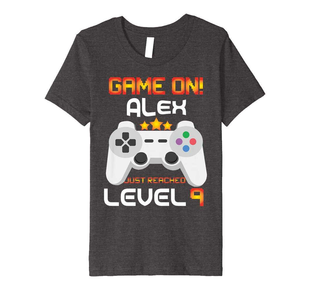 9th Birthday T-Shirt Game on Video Gamer Gift