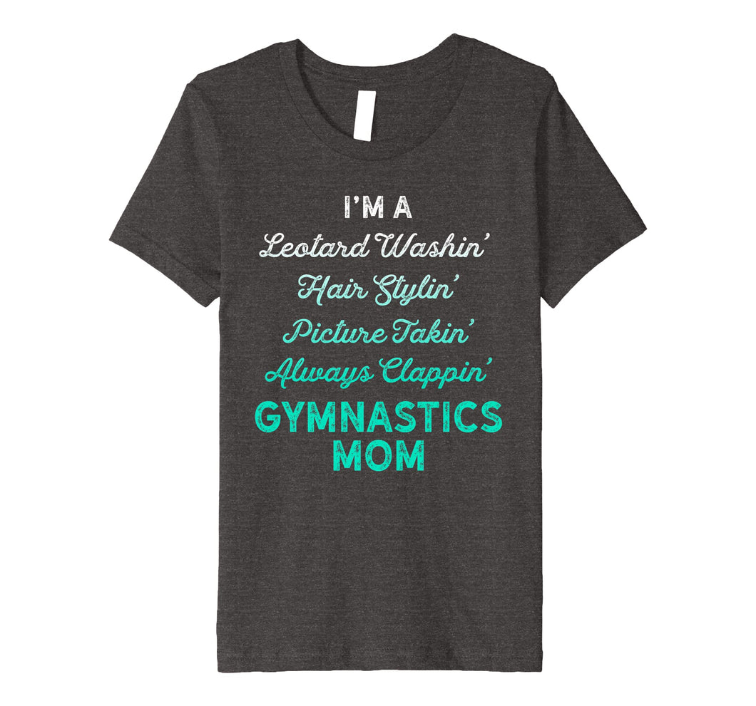 Leotard Washin Gymnastics Mom Shirt Teal
