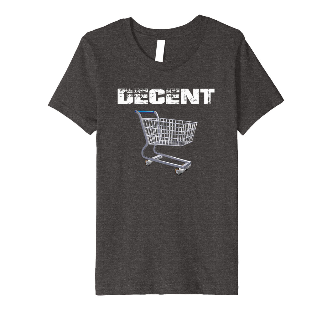 Decent t-shirt with shopping cart