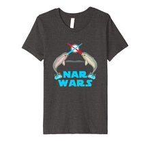 Load image into Gallery viewer, Narwhal The Great Nar Wars Parody Premium T-Shirt
