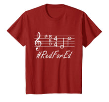 Load image into Gallery viewer, #ReForEd Music Teachers Red For ED Shirt Walkout Protest
