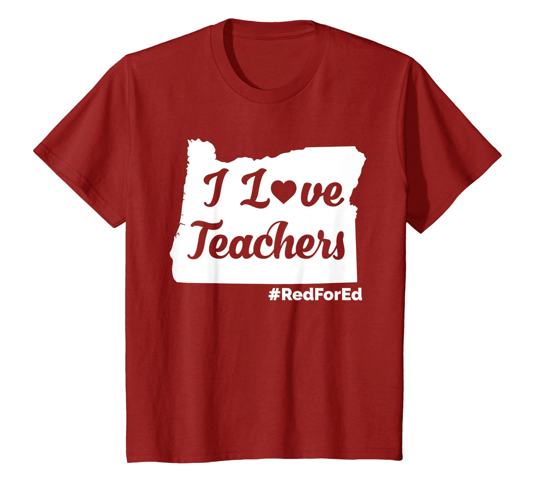 Red For Ed Shirt Oregon #RedforED Teacher