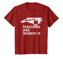 Load image into Gallery viewer, NC red for ed - North Carolina teacher strike t-shirt
