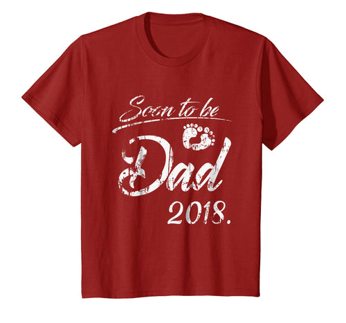 Vintage Soon To Be Dad 2018 Shirt Fathers Day Gifts