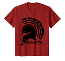 Load image into Gallery viewer, Sparta T-Shirt Spartan Helmet Ancient Greece Greek Military
