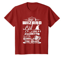 Load image into Gallery viewer, Just a Wizard Girl Tshirt
