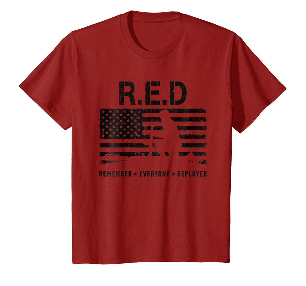 R.E.D Friday TShirt RED Remember Everyone Deployed