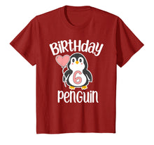 Load image into Gallery viewer, 6th Birthday Penguin Shirt - 6 Year Old Birthday T-Shirt
