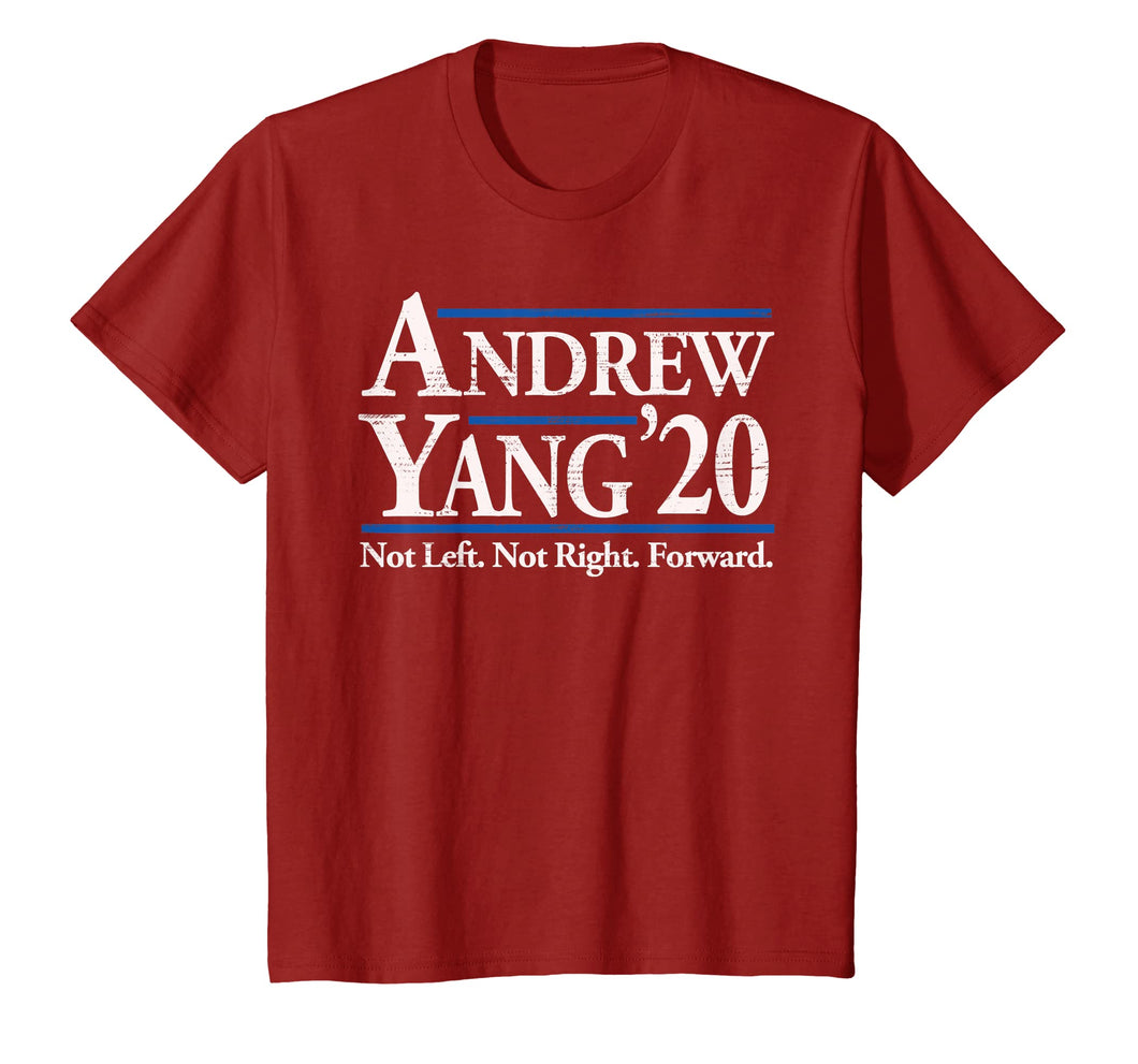 Andrew Yang 2020 Shirt Vintage Reagan Bush '84 in Red  T-Shirt